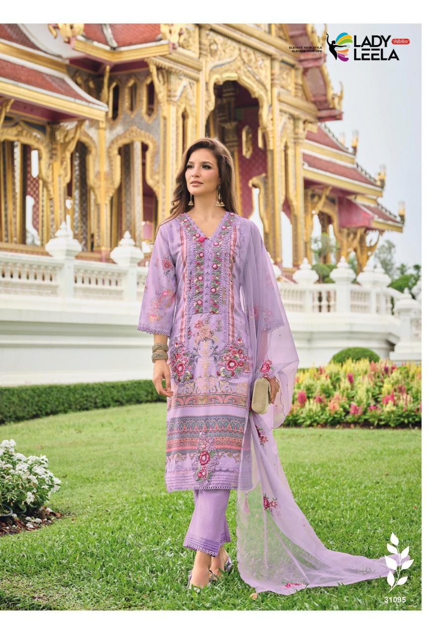 Lady leela kainat maslin print 3 pcs kurti wholesale market surat