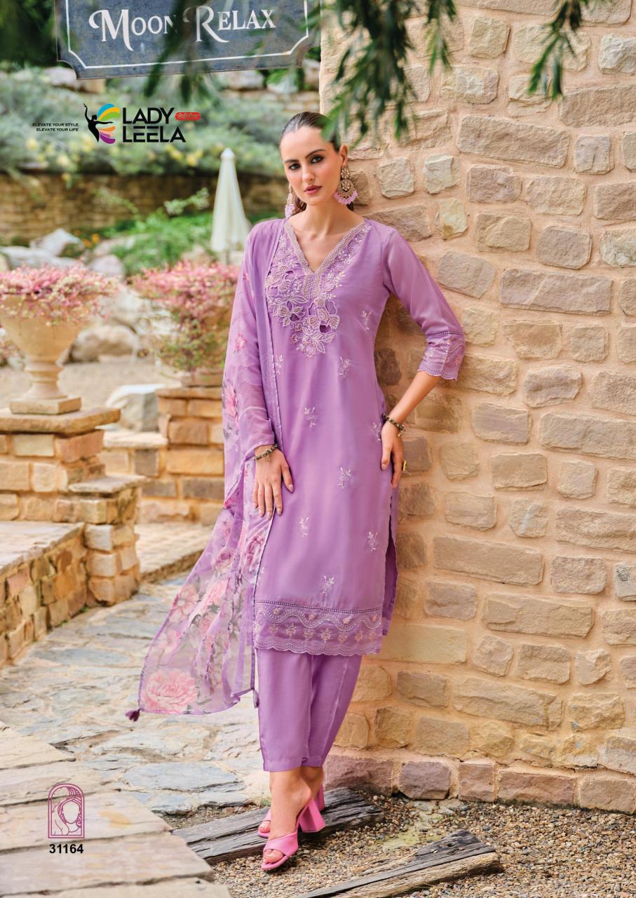 Lady leela varnika 2 organza 3 pcs kurti online wholesale market for clothes