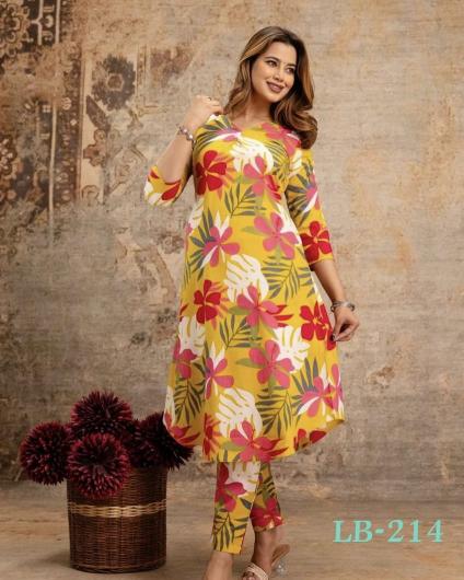 Ladybook belliza vol 4 moonson wear kurti pant clothing wholesale suppliers india