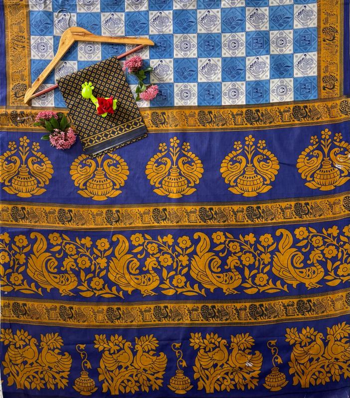 Lakhani lavanya mul mul cotton saree manufacturers in india