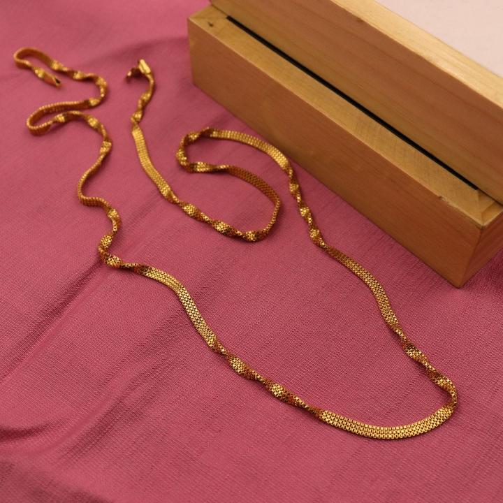Line (24)3 Micro gold chain 265 Imitation jewellery online shopping