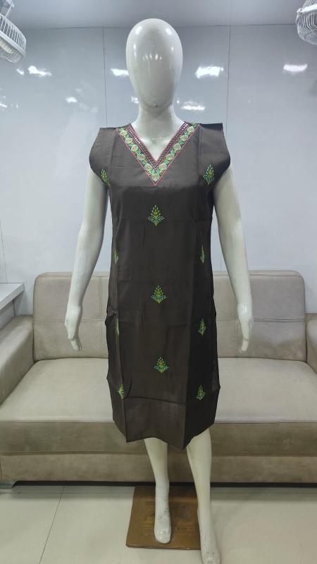Mairaa heavy roman fabric kurti brands in india
