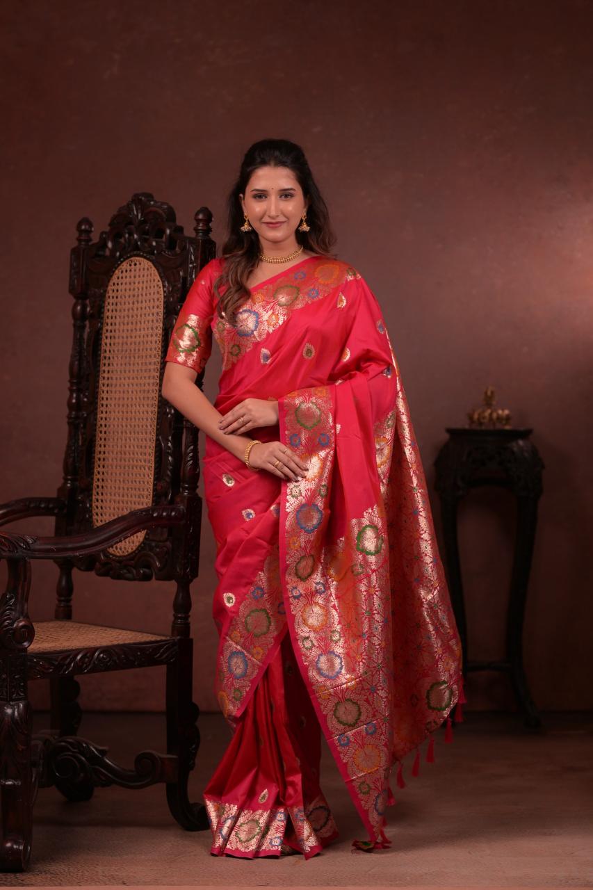 Malhar apsara vol 4 rakhi special takshashila paithani online saree shopping from surat india