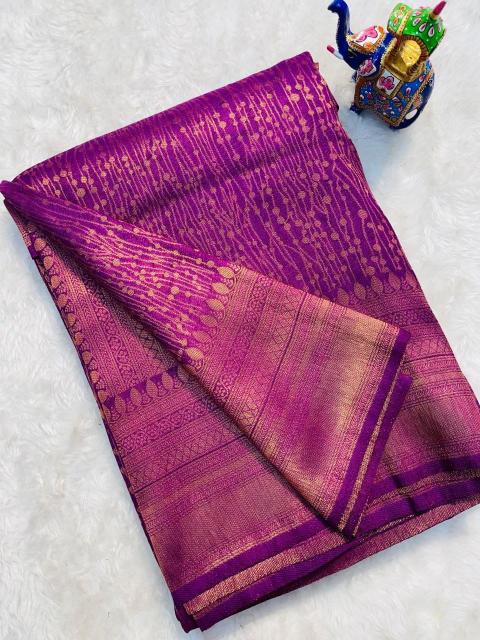 Malhar kuberpattu softy silks surat holsel sadi market