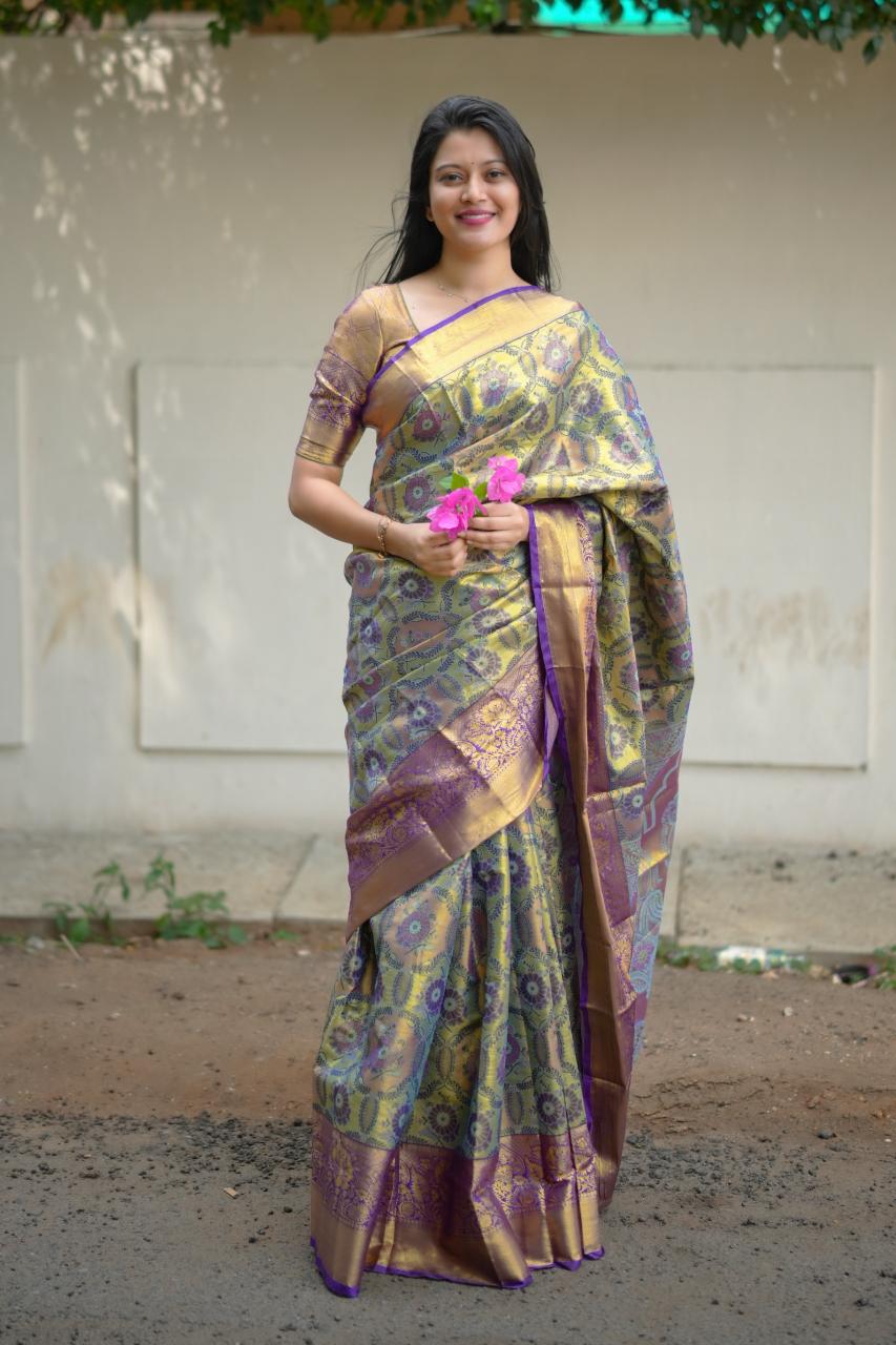 Malhar padma-vol-1 premium bridal silk kanjivaram surat online shopping cash on delivery sarees