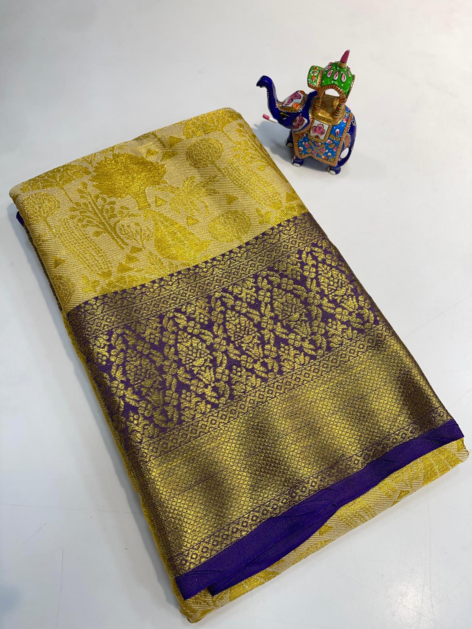 Malhar priyamani-vol-17 kanjivaram silk low price sarees in surat wholesale