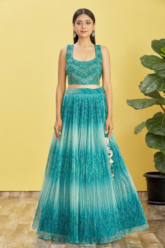 Mandakini Vol-2 121 Yellow lehenga wholesaler in kanpur