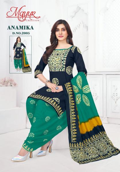 Mayur anamika vol-2 cotton print indian fancy dress material 