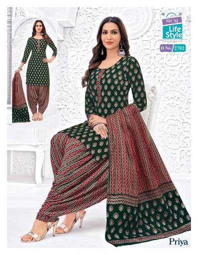 Mcm priya vol-27 cotton printed dress material for ladies online india