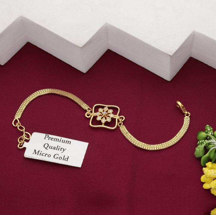 Micro gold Fancy bracelet 516 Indian imitation jewellery