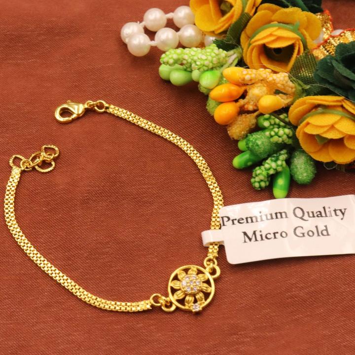 Micro gold Fancy bracelet 544 Imitation gold jewellery in Chennai