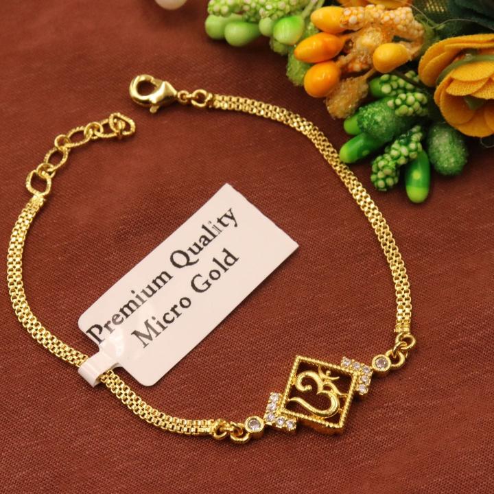Micro gold Fancy bracelet 545 Imitation diamond jewellery in Chennai