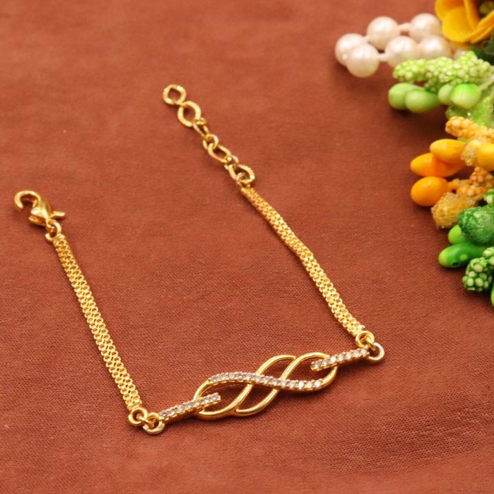 Micro gold Fancy bracelet 548 Imitation pearls jewellery in Chennai