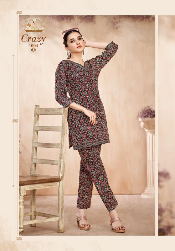 Miss world crazy vol-1 cotton printed wholesale co ord sets