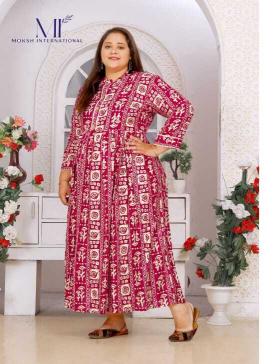 Moksh International big size vol 2 riyon plus size kurti where to buy wholesale clothing for a boutique in india
