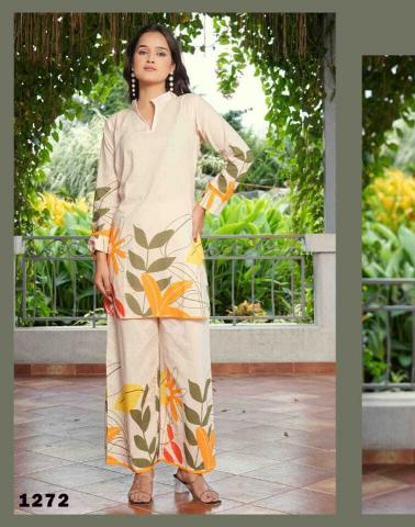 Moksh international nature vol-1pure cotton cordset wholesale