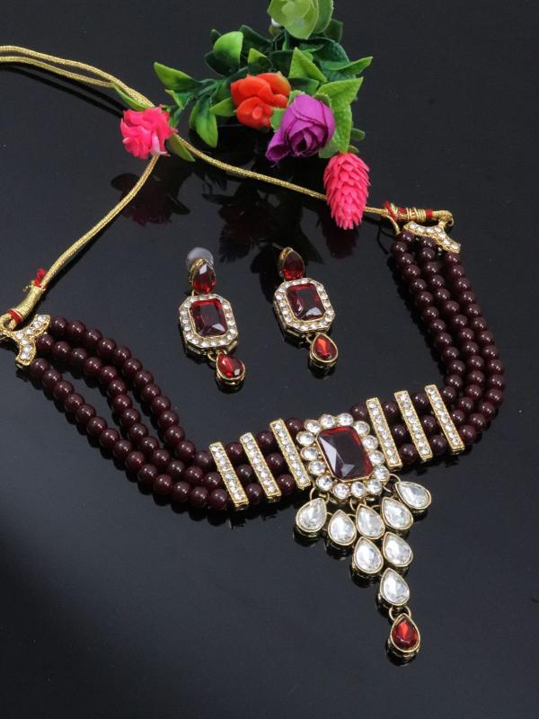Moti set 192 Indian imitation jewelry manufacturers