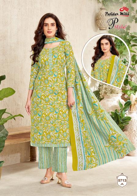 Patidar P style vol-57 cotton printed fabindia dress material online india