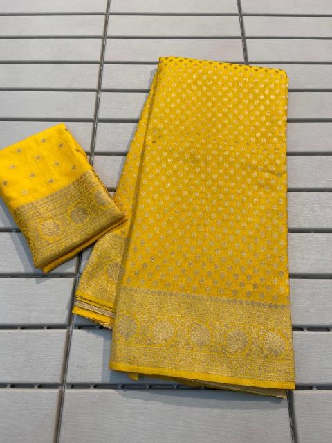 Pure khadi georgette silk indian saree fashion