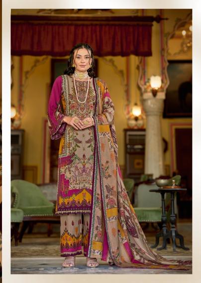 Romani mahira vol 2 cotton digital print ethnic dress material online india