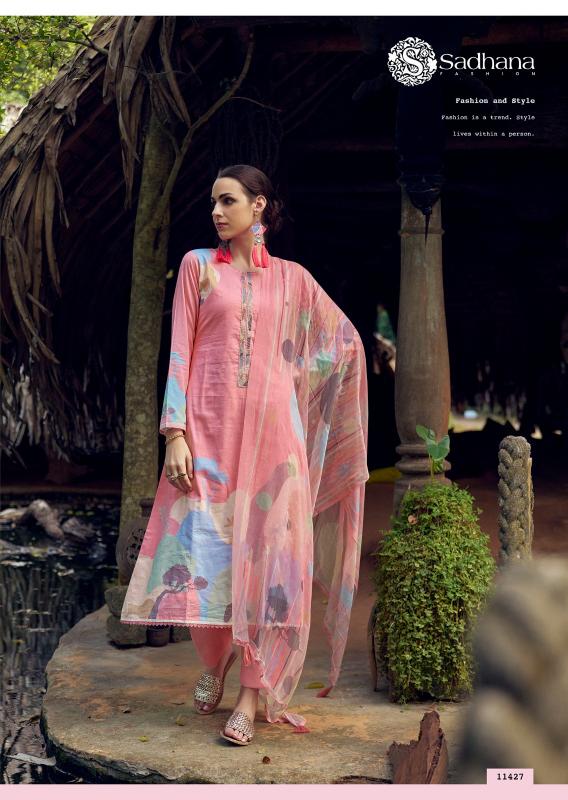 Sadhana fashion nasrin lawn cotton amazon indian dress material 