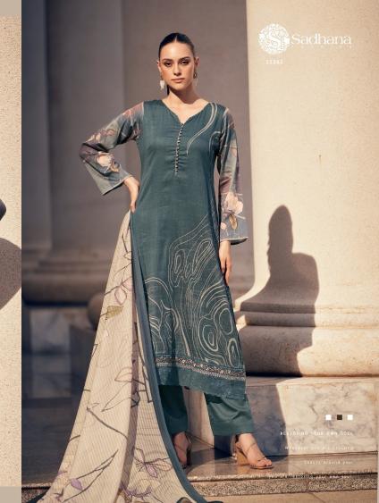 Sadhana fashion zayan jaam cotton indian dress material women