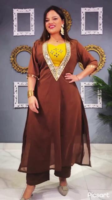 Sahiba d.no-AC-7065 fox georgette wholesalers of salwar kameez in park street