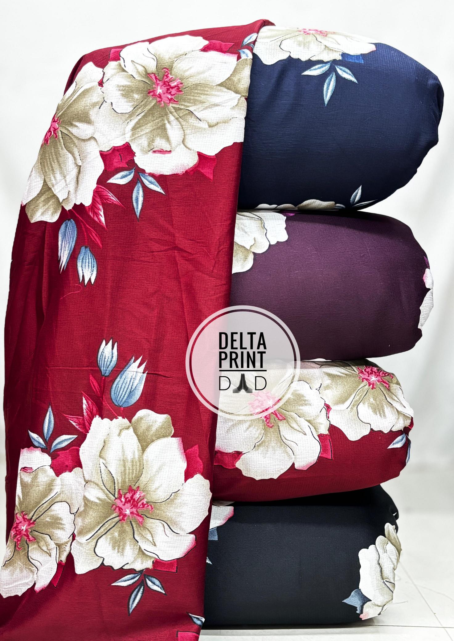 Sajni delta print Best wholesale fabric market in Surat
