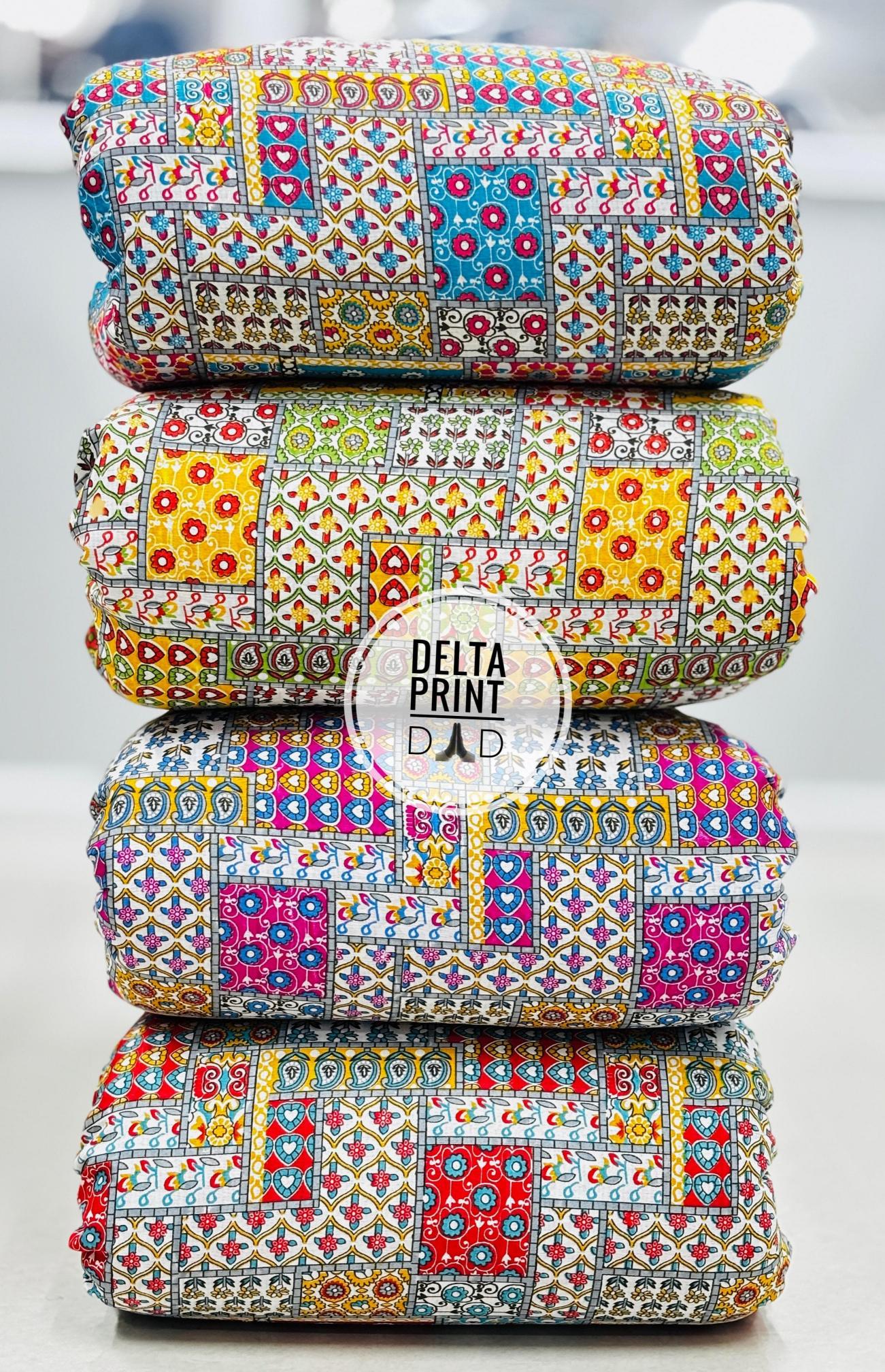 Sajni delta print Designer fabric wholesale India