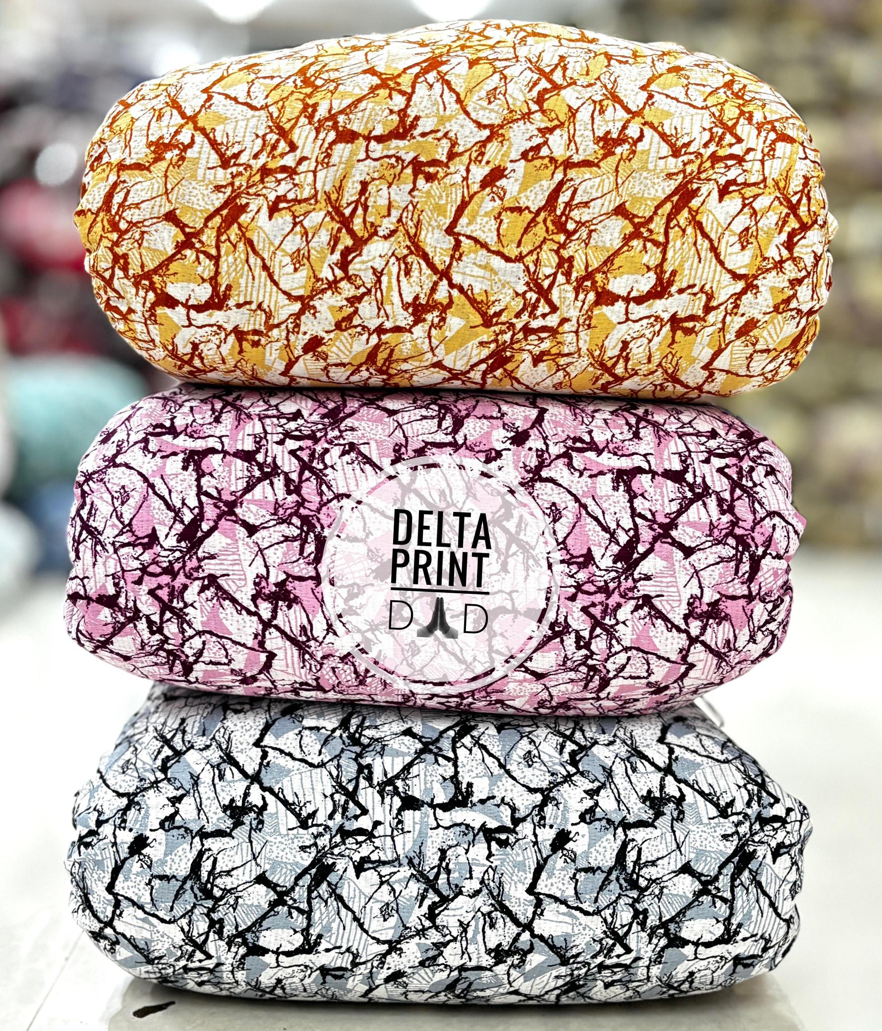 Sajni delta print Fabrics wholesale market in Surat