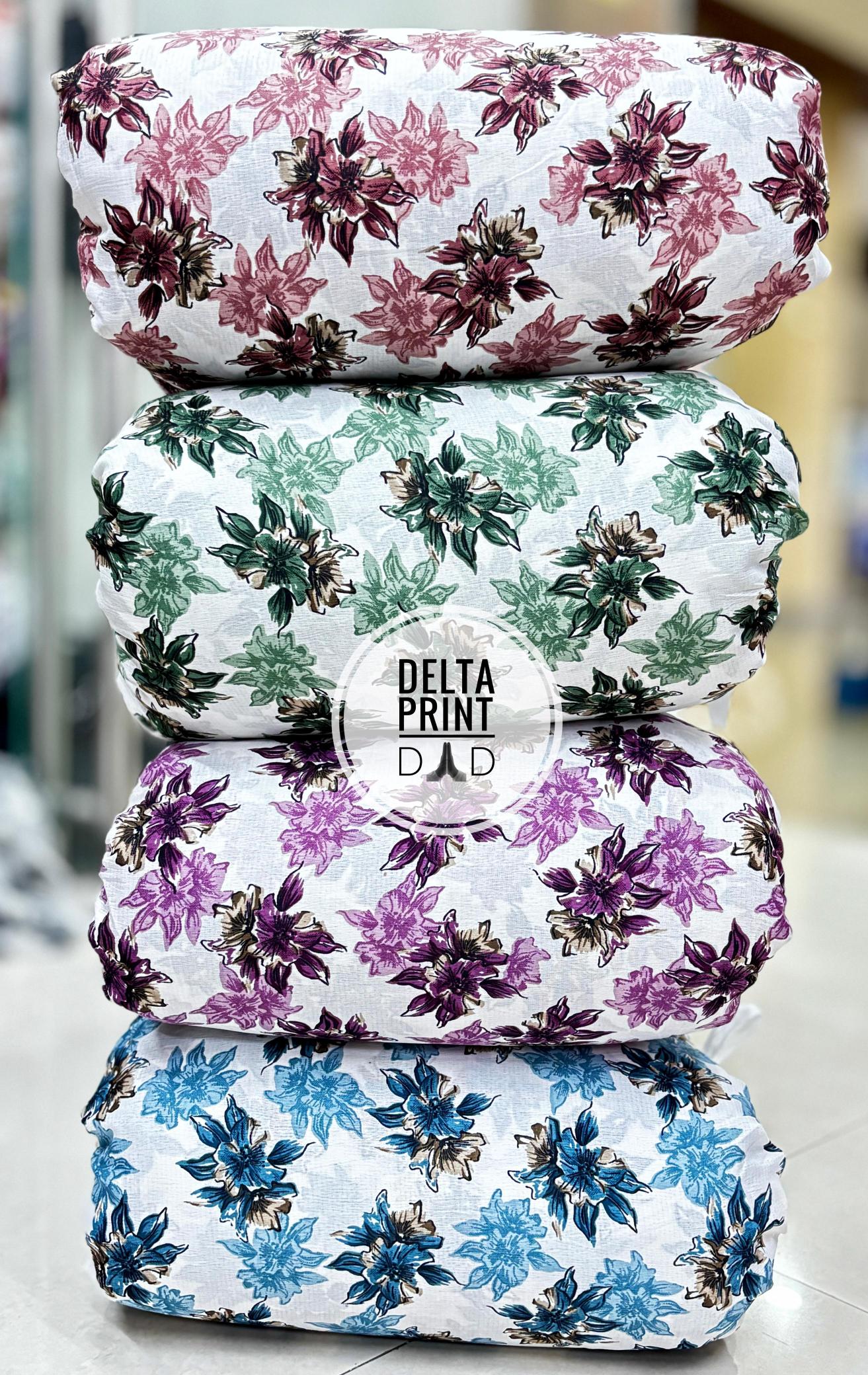 Sajni delta print Surat designer fabric wholesale market