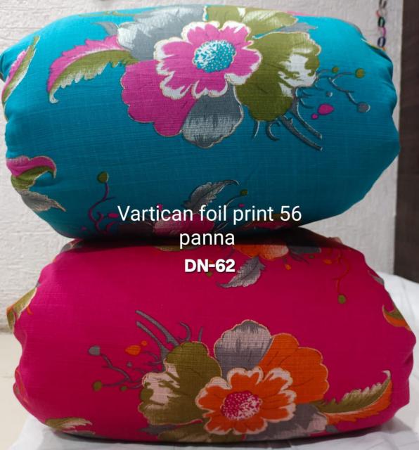 Sajni vatican foil print Wholesale online Fabrics market in india