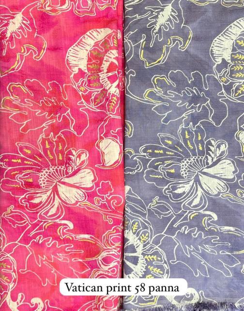 Sajni vatican print Fabric wholesale market rates in Gujarat