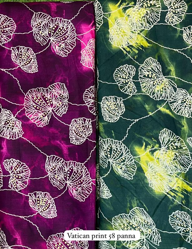 Sajni Vatican print Surat wholesale fabric market guide