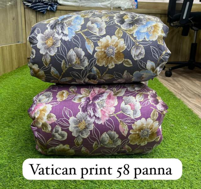 Sajni vatican print Wholesale fabric stores in Vadodara