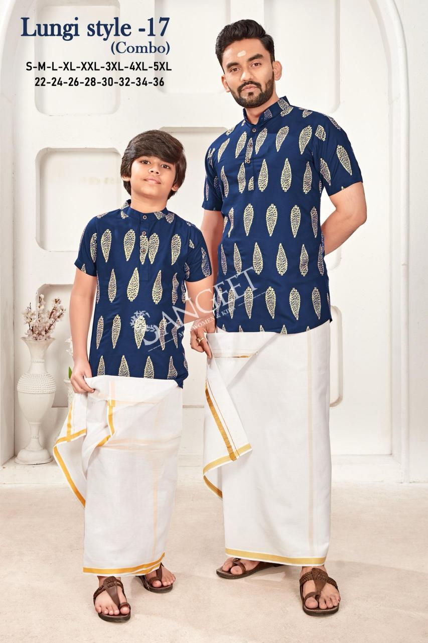 Sangeet lungi style 17 rayon print kids boys wear kurta brands india