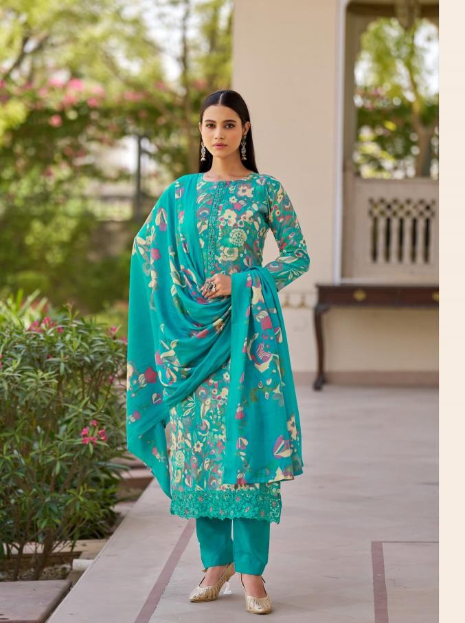 Sargam mari gold muslin digital print best dress material site in india
