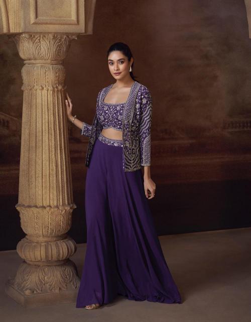 Sayuri designer silky chinon silk delhi salwar suit wholesale