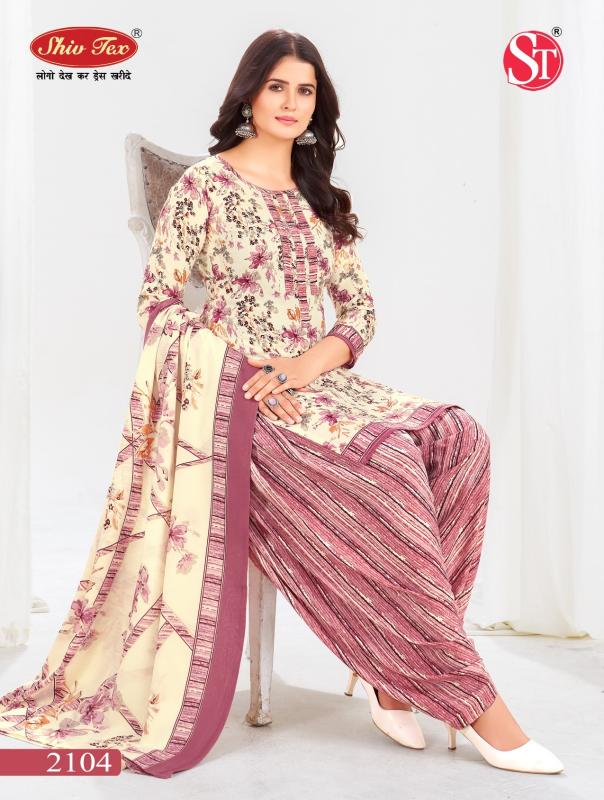 Shiv tex simran vol-21 cotton printed simple indian dress material 