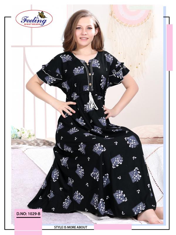 Shorya feeling rayon nighty ladies clothing wholesale manufacturers