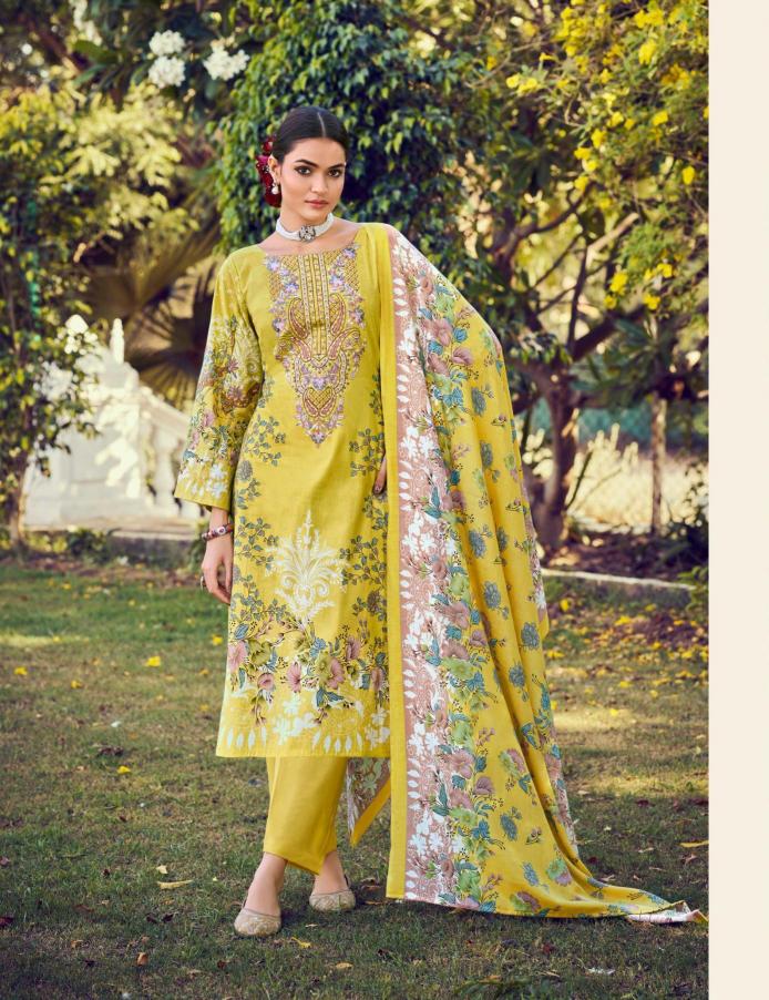 Shorya house of lawn malhar v.2 meesho india dress material 