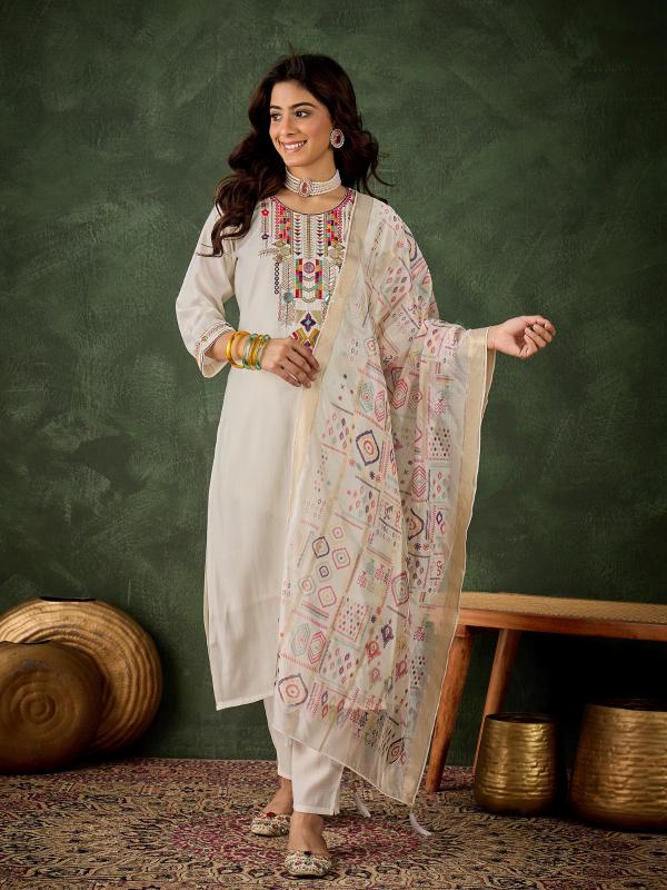 Shorya jalak heavy roman silk 3 pcs kurti buy wholesale clothes online