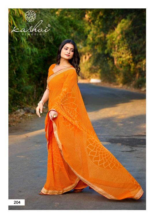 Shorya mono georgette with lace work 100 rs sarees wholesale online shopping