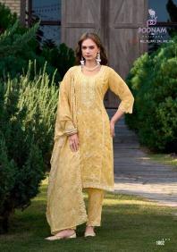 Shorya poonam lilah cotton 3 pcs surat wholesale market for kurtis