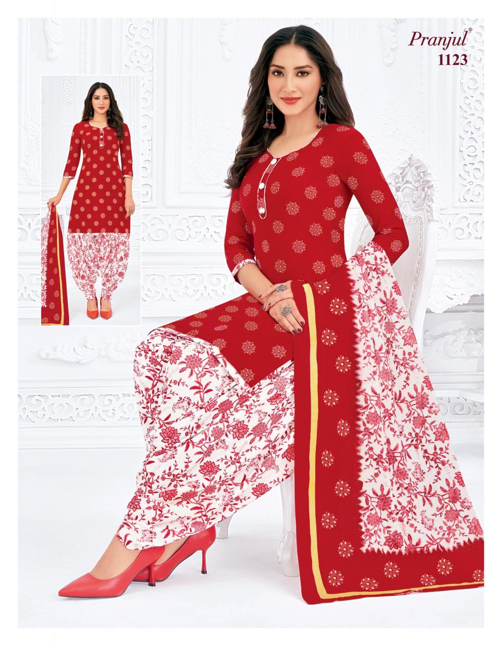 Shorya pranjul prexa priyanshi vol 34 straight 3 pcs kurti clothes at wholesale price