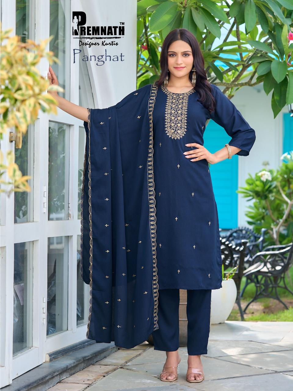 Shorya premnath panghat 3 pcs kurti suppliers