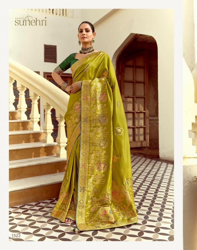 Shorya sunehri alankar festival special dola silk surat wholesale market price list