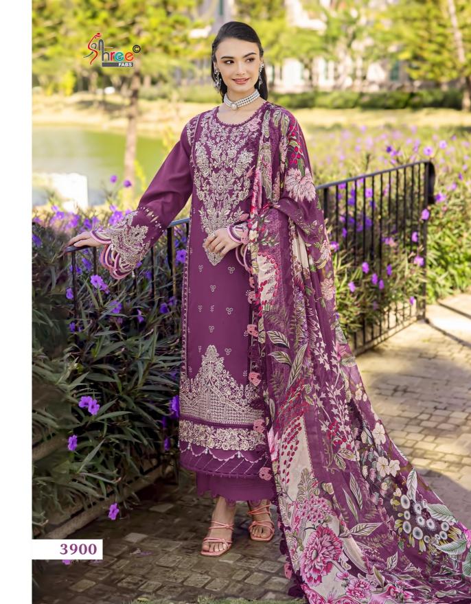 Shree fab ombre lawn collection vol 4 super nx dress material indian style