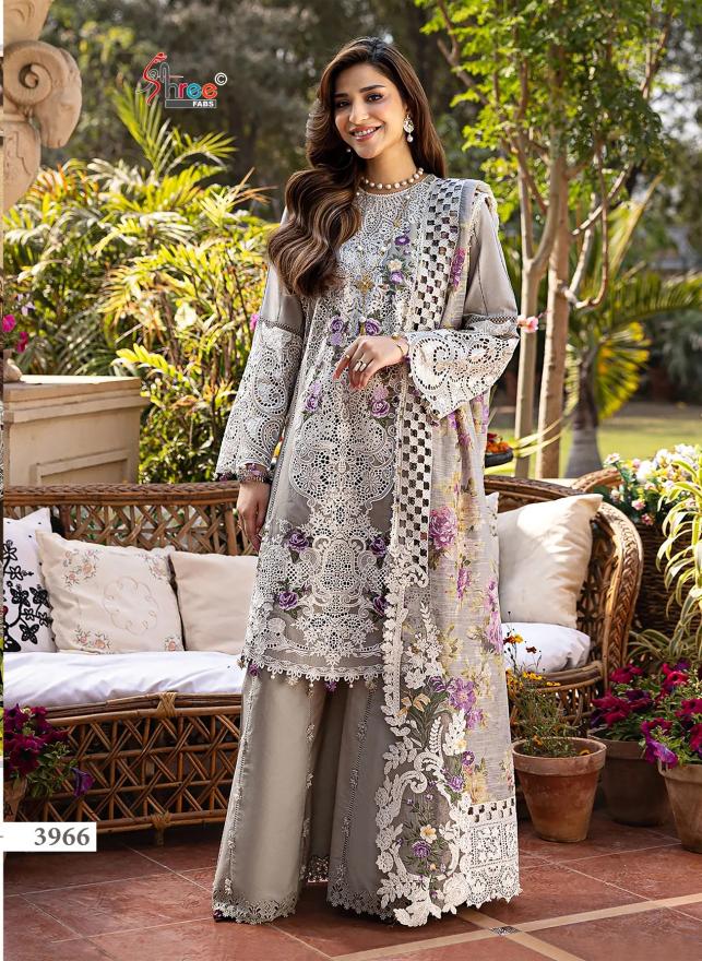Shree fab ombre premium vol 2 pure cotton biba salwar suits india
