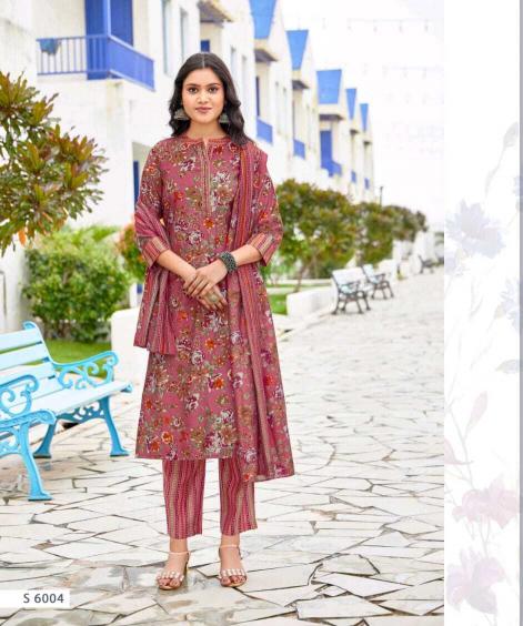 Subhash sarees rakshita modal chanderi 3 pcs best kurtis in india